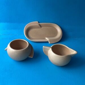 Rare German Deco Sugar & Creamer